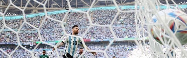 开云线上入口-【世界杯】梅西点射，沙特5分钟反超，2比1逆转阿根廷